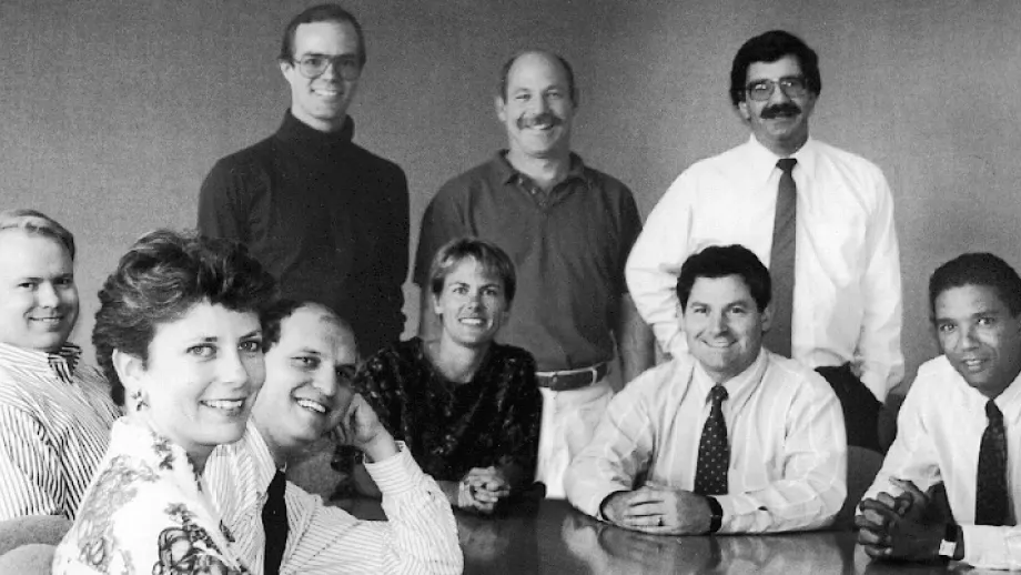 MTC college interns who became staff, 1993