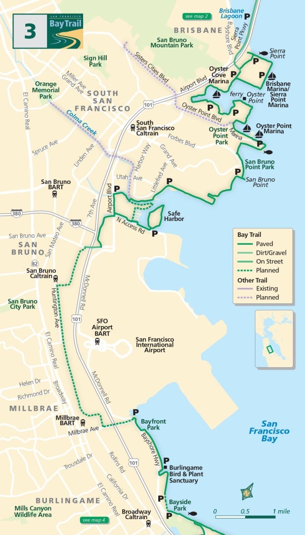 Bay Trail map 3