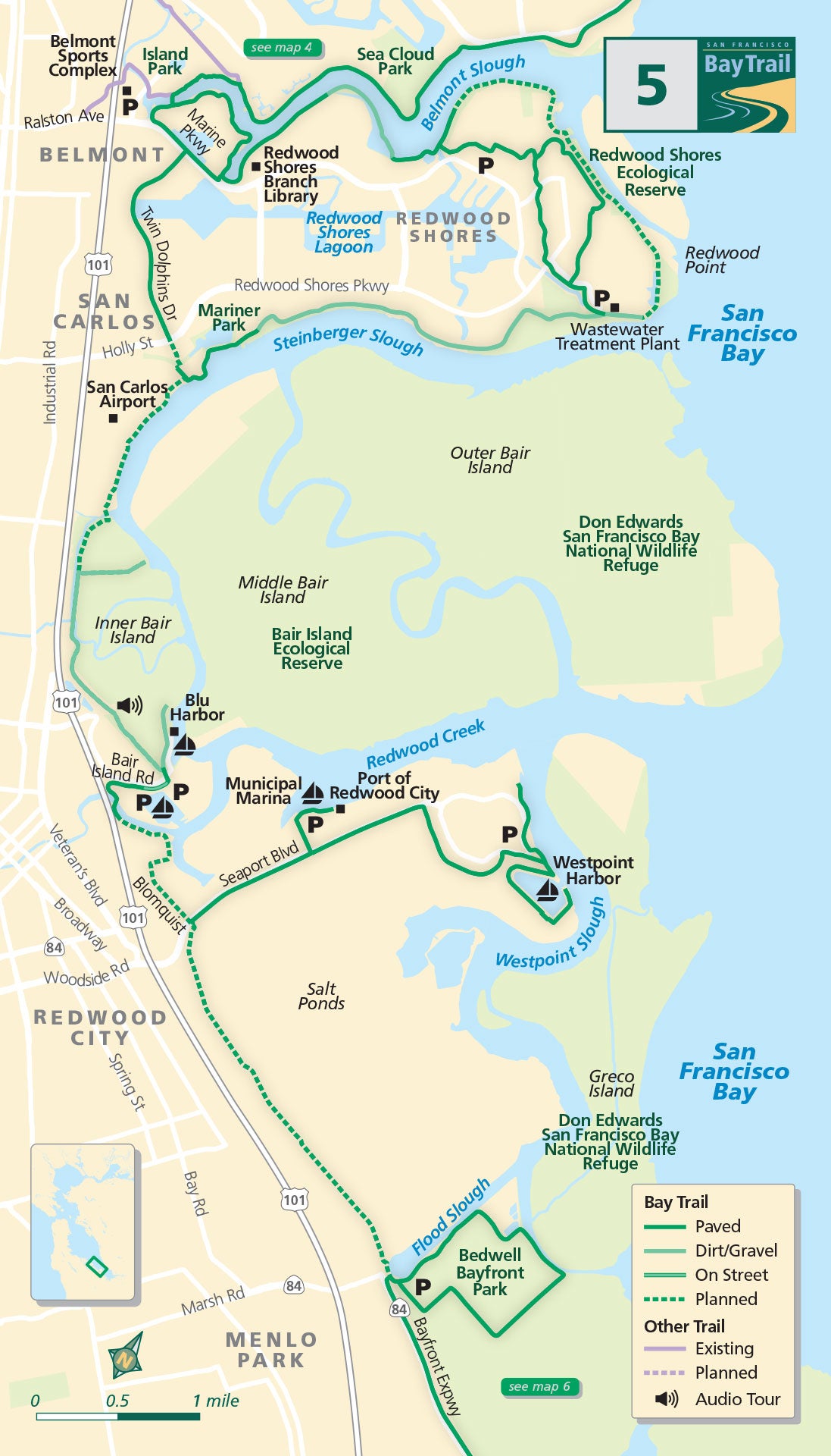 Bay Trail map 5