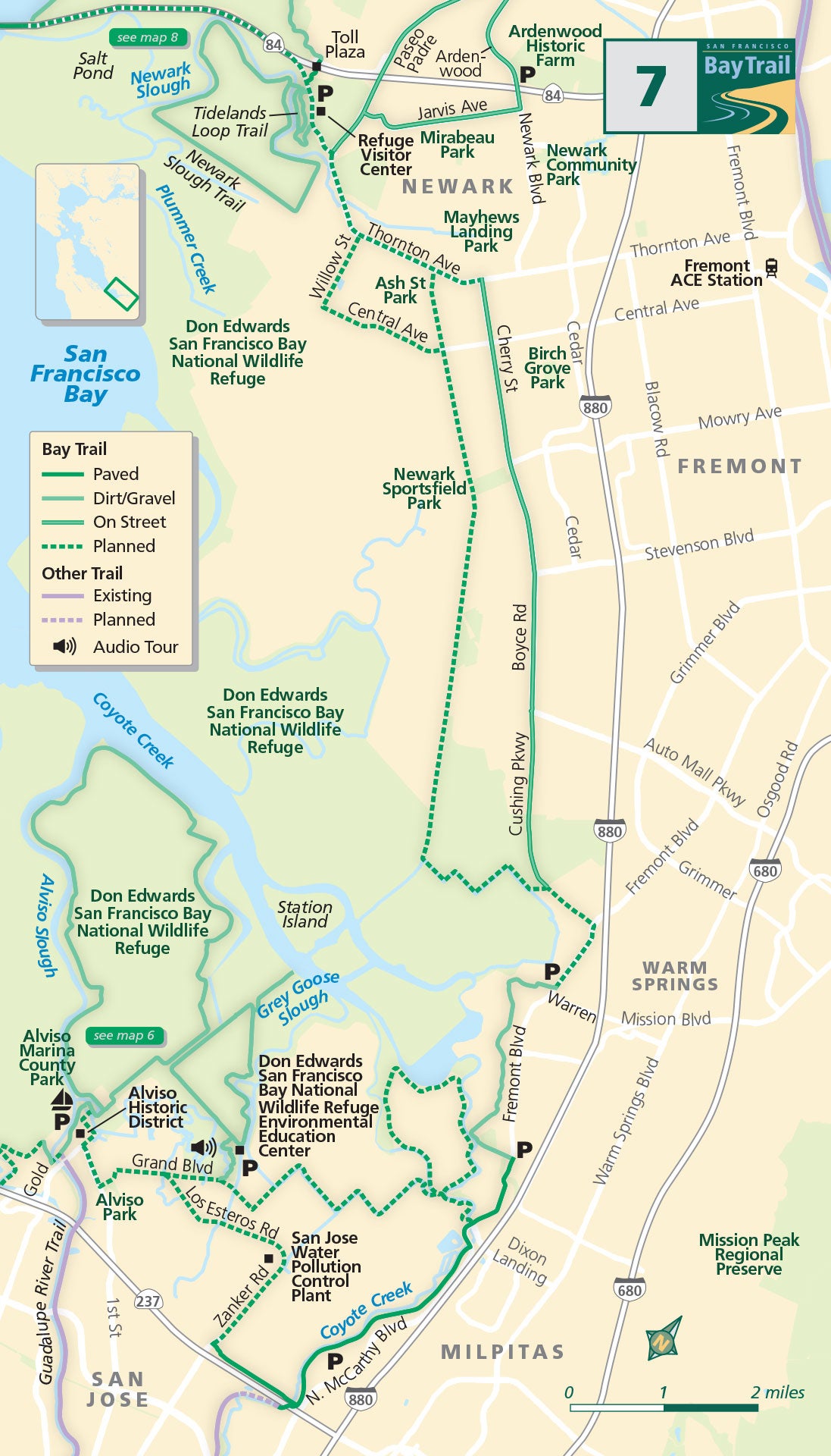 Bay Trail map 7