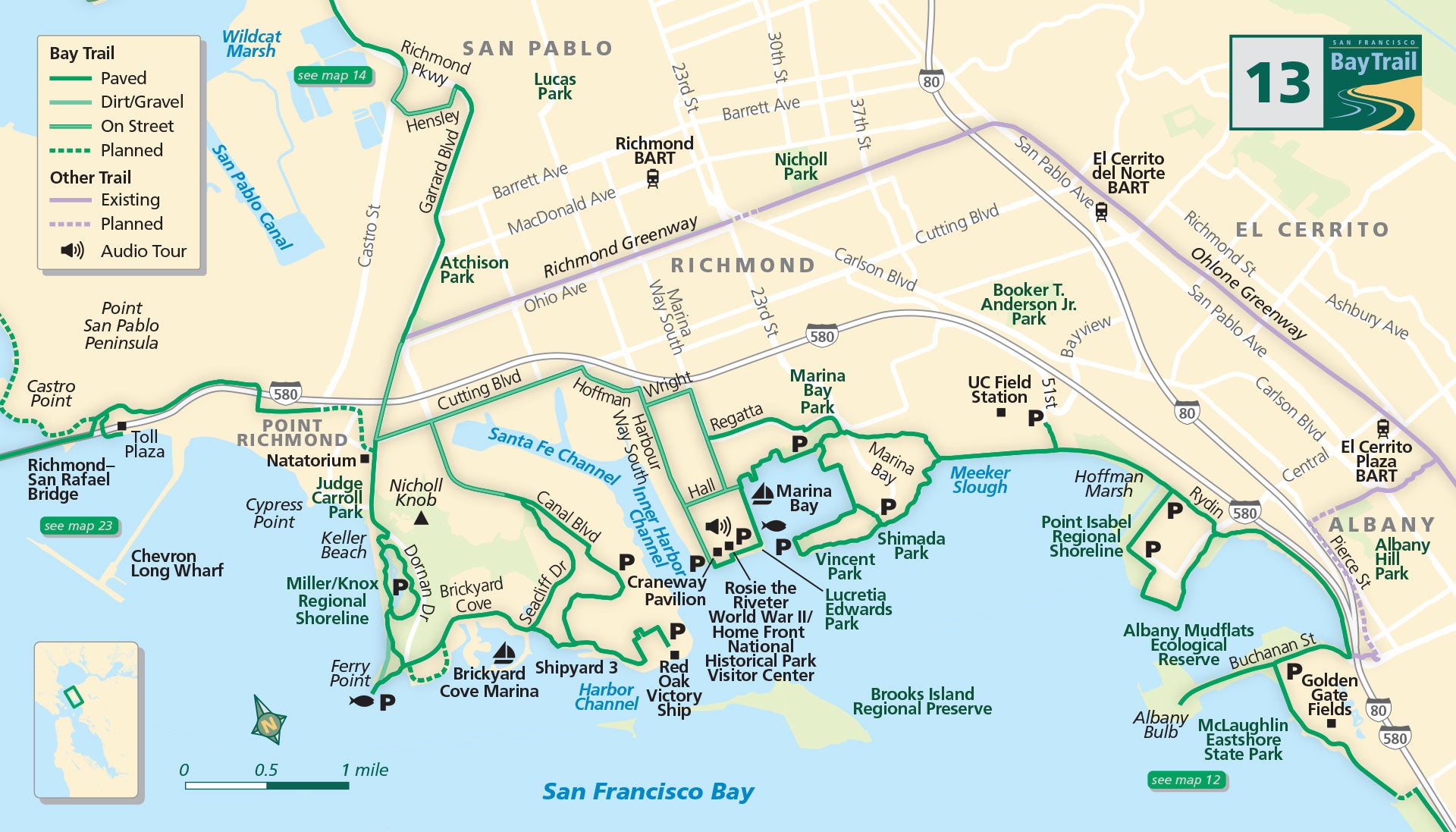 Bay Trail map 13