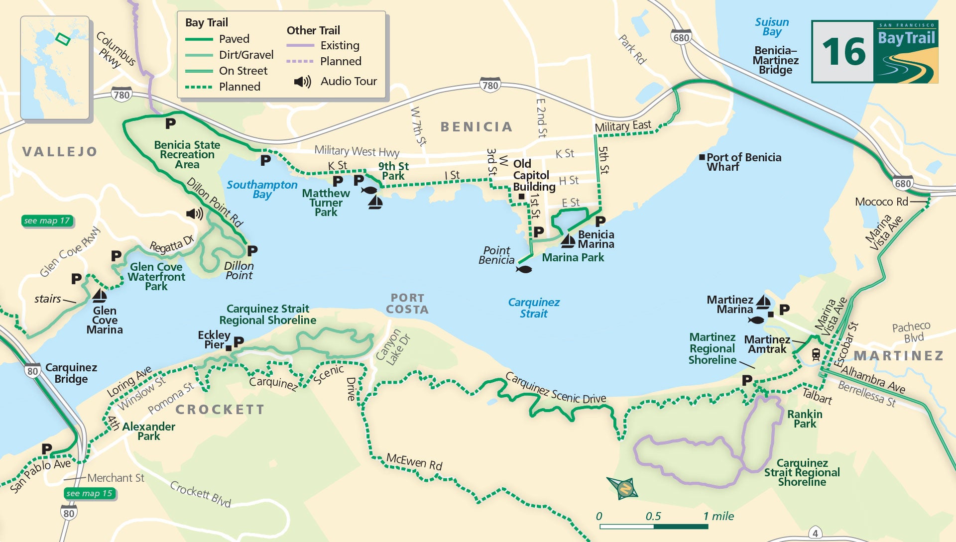 Bay Trail map 16