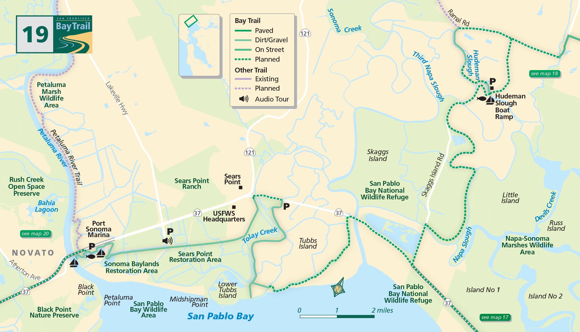 Bay Trail map 19