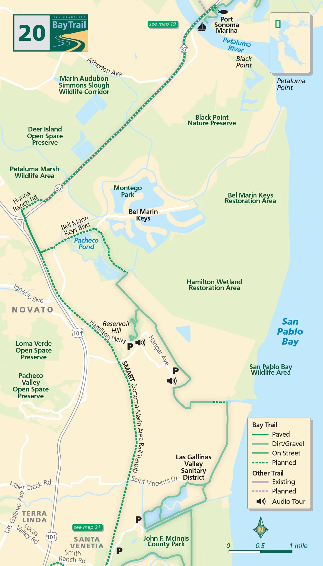 Bay Trail map 20