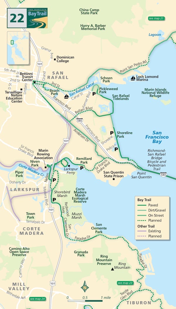 Bay Trail map 22