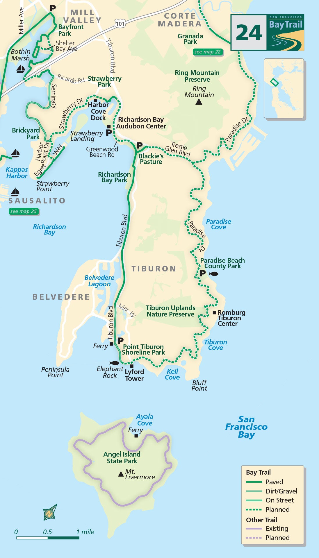 Bay Trail map 24
