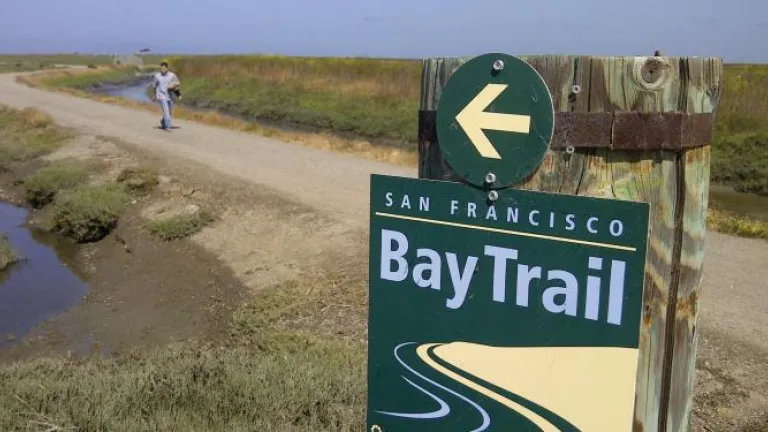 Bay Trail segment at Hayward shoreline