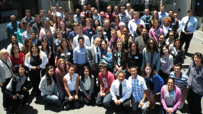 The 2013 class poses with their mentors and MTC staff