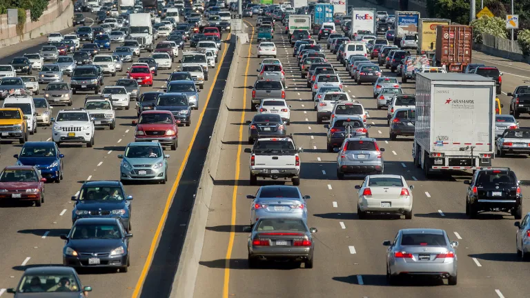 Traffic congestion on Interstate 880