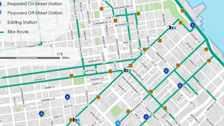Proposed Bikeshare Locations
