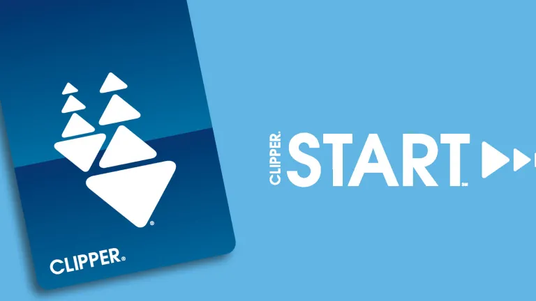 Clipper START program logo and Clipper card image
