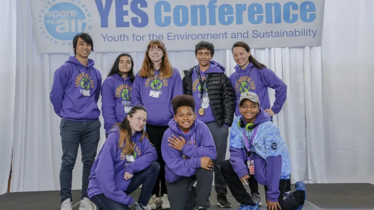 students at the 2018 YES Conference