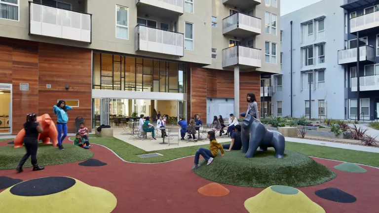 UC Station Center Play Structures