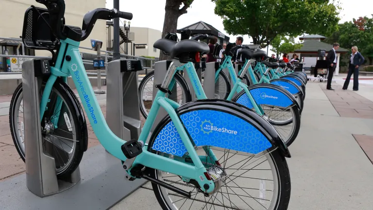 Bike sharing is one of the many transportation alternatives highlighted under Connect, Redwood City! 