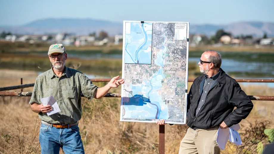 Learning about Napa County flood risks