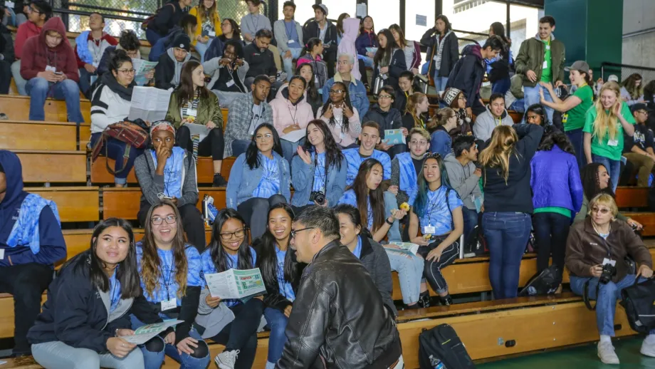 students at the 2018 YES Conference
