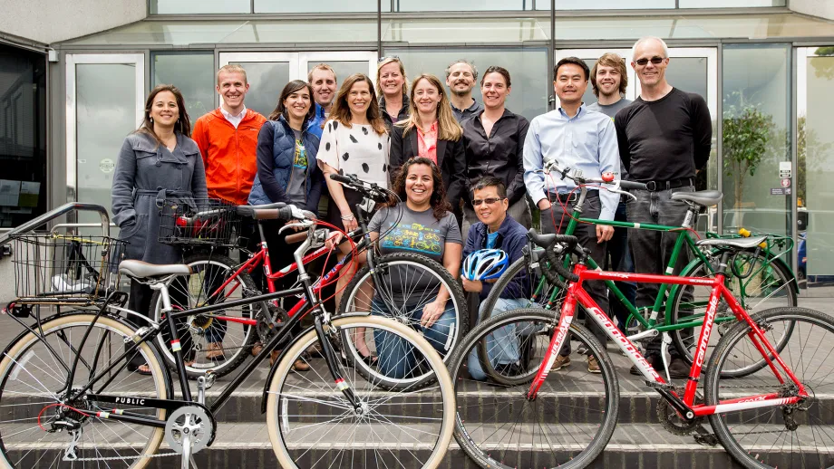 MTC staff who participated in Bike to Work Day