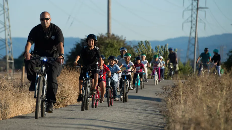 Family Biking Workshop in East Palo Alto