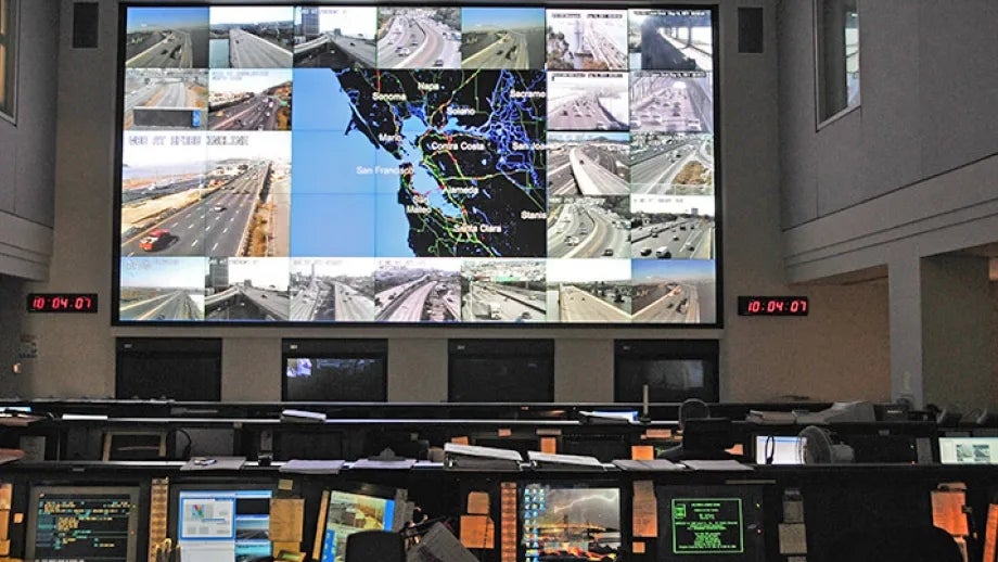 Transportation Management Center Screens