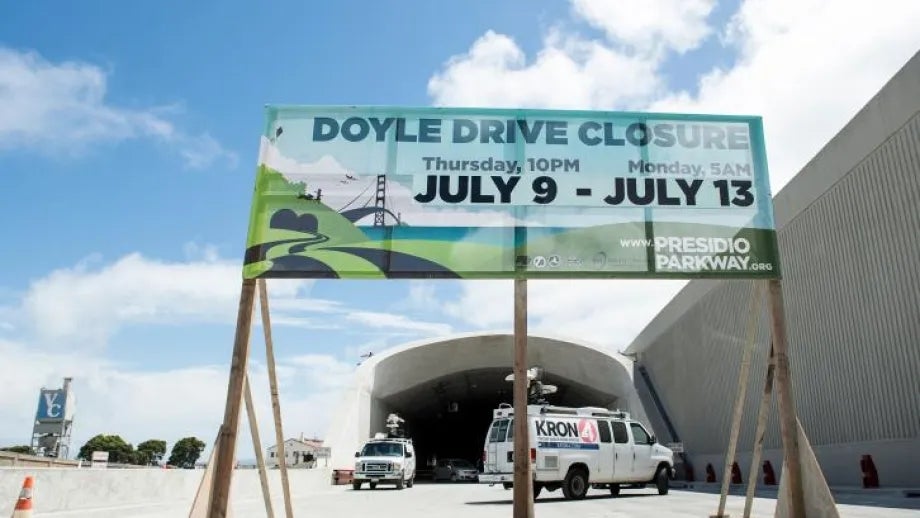 Doyle Drive closure