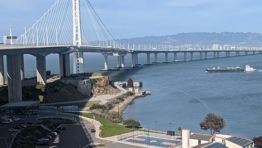 The view from Yerba Buena Island.