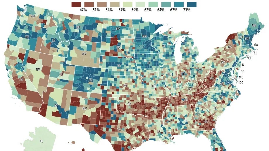 Where People Show up to Vote — and Where They Don't